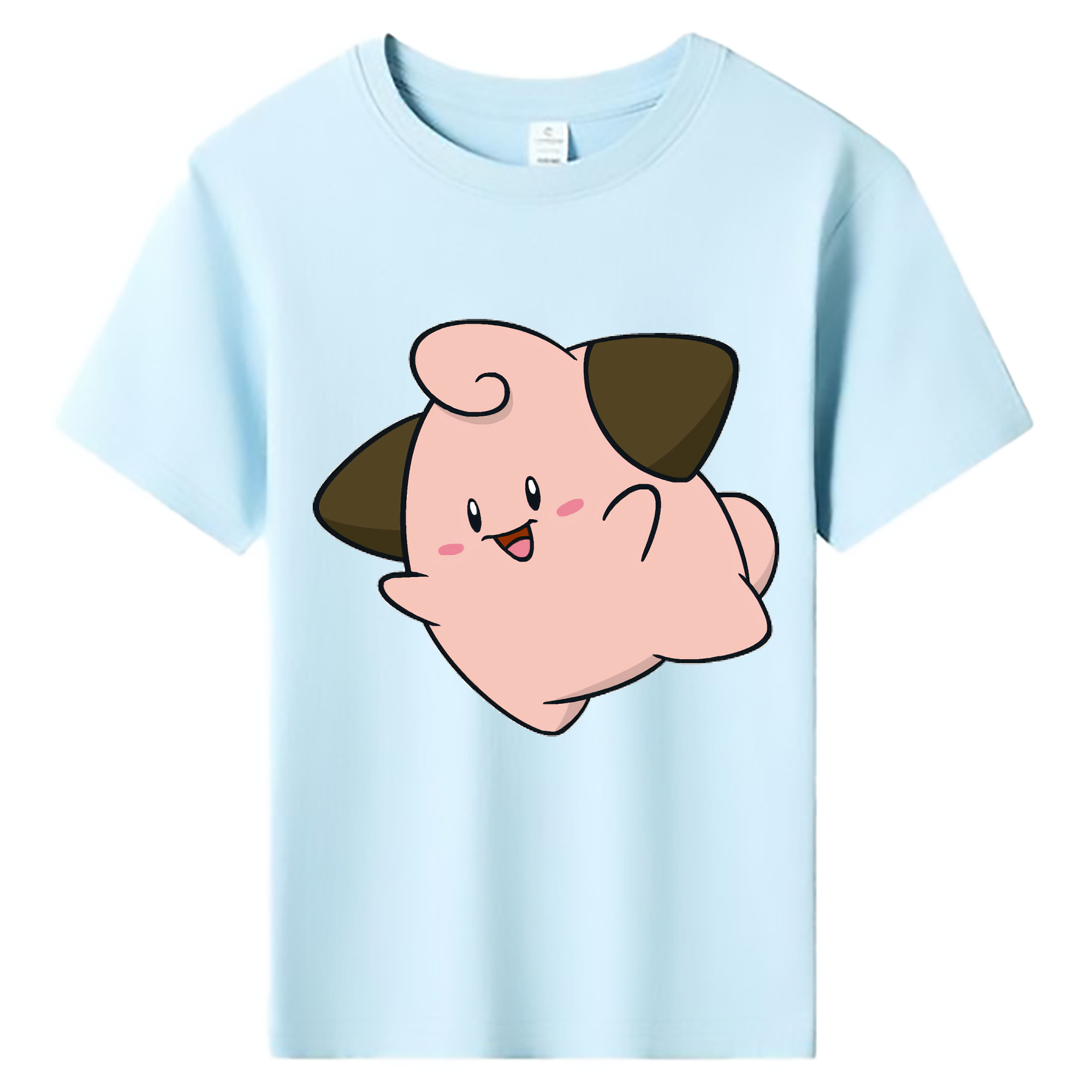 （画像用） ポケットモンスター Pokémon 綿100％キッズTシャツ（フロントプリント）